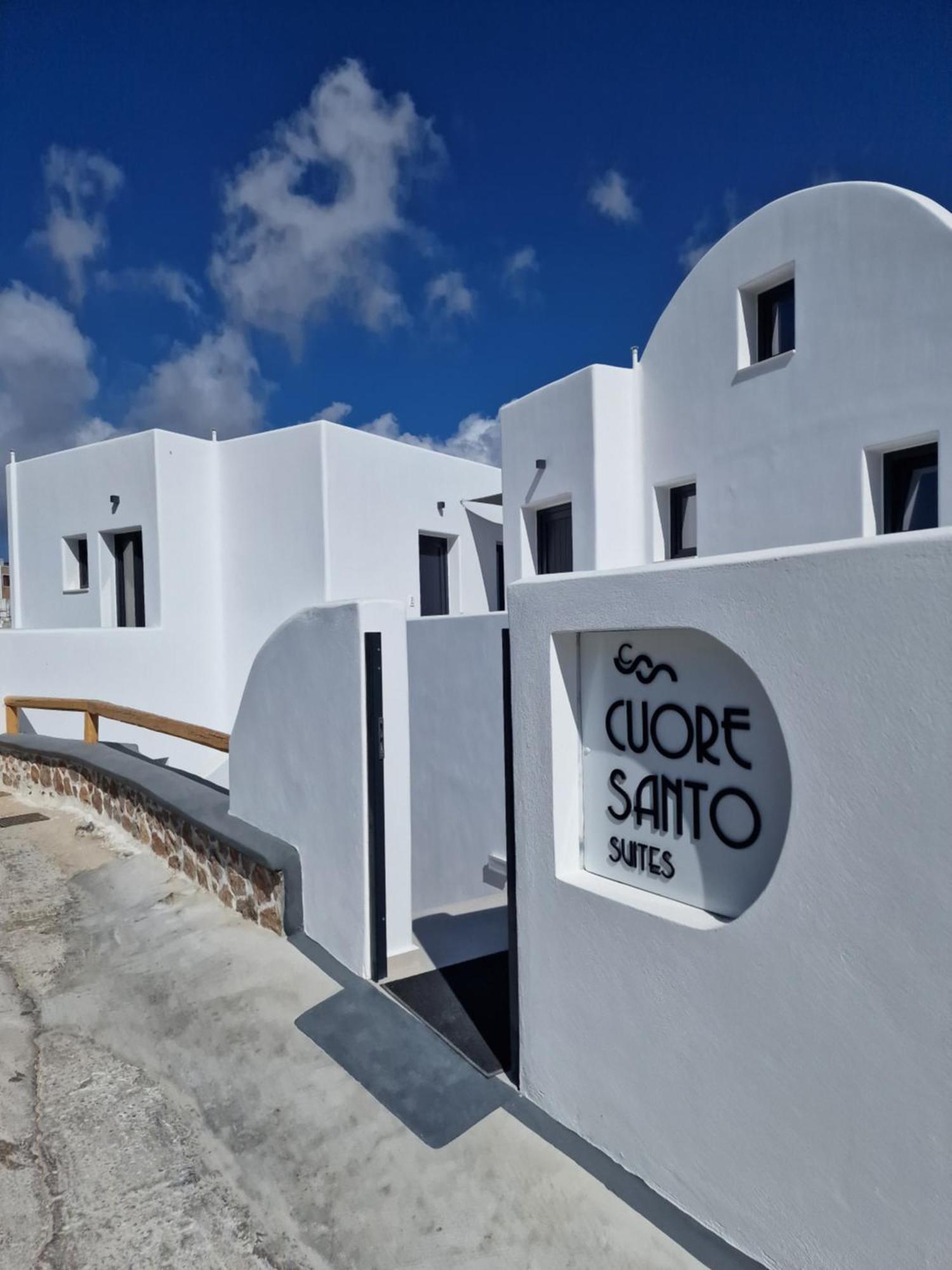 Cuore Santo Suites 산토리니 외부 사진