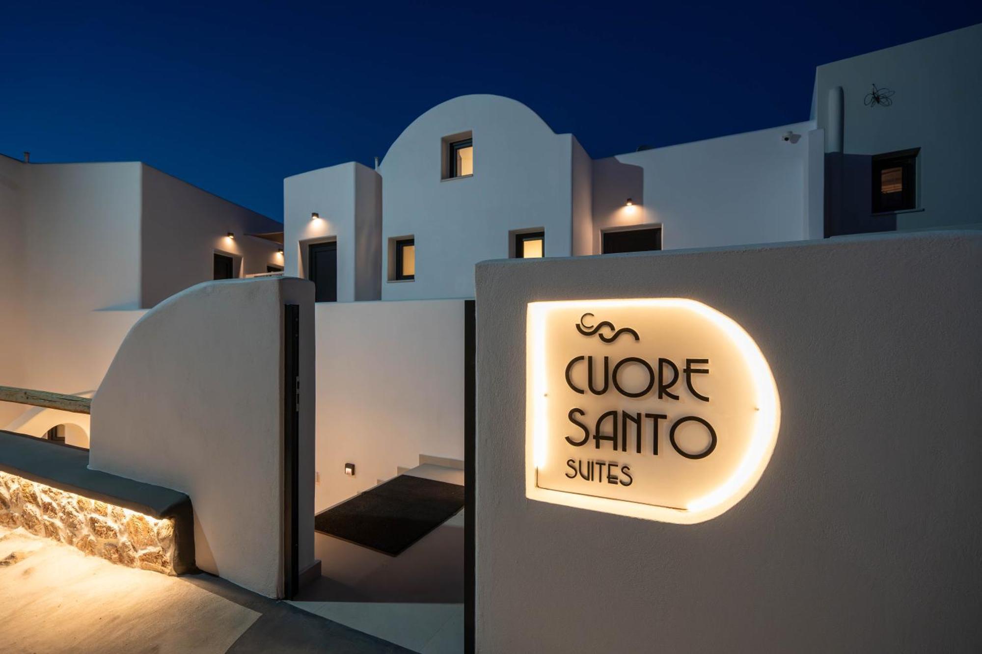 Cuore Santo Suites 산토리니 외부 사진